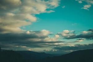 ciel avec des nuages photo