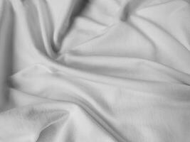 blanc lin Toile en tissu Contexte biologique éco textile blanc en tissu texture photo