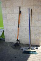travail et travail outils dans Israël. photo