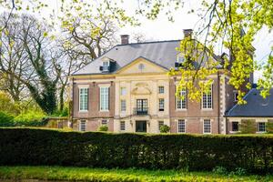 Diepenheim, Pays-Bas - avril 7, 2024. historique Château huis Diepenheim dans Province overijssel dans ville Diepenheim dans Pays-Bas. haute qualité photo