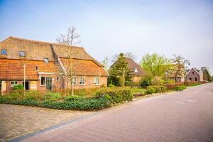 gelselaar, Pays-Bas - avril 6, 2024. historique bâtiments dans gelselaar village dans Pays-Bas. haute qualité photo