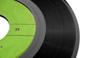 rainures de disques vinyles photo