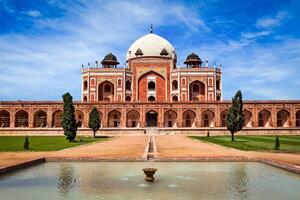 la tombe de humayun. delhi, inde photo