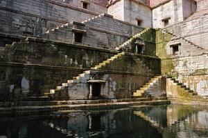 toorji ka Jhalra bavdi puits à degrés. Jodhpur, rajasthan, Inde photo