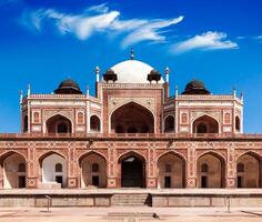 la tombe de humayun. delhi, inde photo