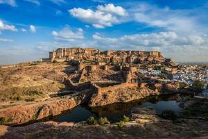 Fort de Mehrangarh, Jodhpur, Rajasthan, Inde photo