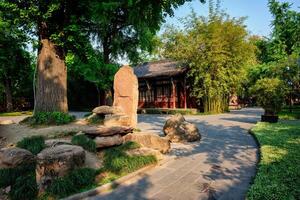 wangjiang pavillon dans wangjianglou parc. chengdu, Sichuan, Chine photo