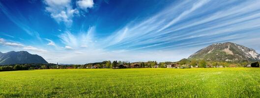 allemand campagne et village panorama. Allemagne photo