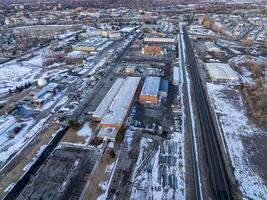 hiver Aube plus de fort collins, Colorado photo