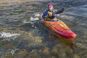 pagayer rivière kayak photo