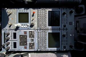 pilote cockpit dans un VIP commercial avion photo