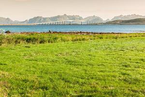 magnifique paysage, lofoten îles, Norvège photo