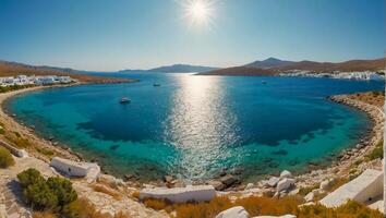 étourdissant paros Grèce photo