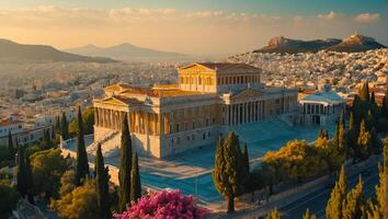 étourdissant Athènes Grèce photo