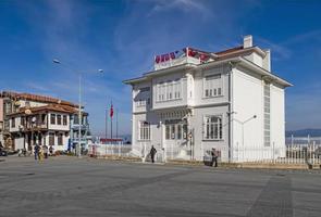 mudanya,bursa,turquie-13 novembre 2021.mudanya, une ville historique et touristique sur le continent asiatique de la turquie, sur la côte de la mer de marmara.