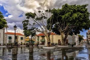 Place San Juan dans la ville de Telde à Gran Canaria photo