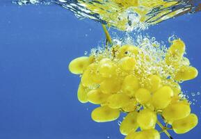 fruit dans l'eau photo