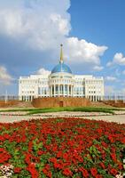 présidentiel palais ak-orda, astana, kazakhstan photo
