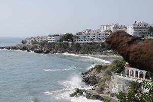 point de vue, tourisme dans nerja, Espagne photo