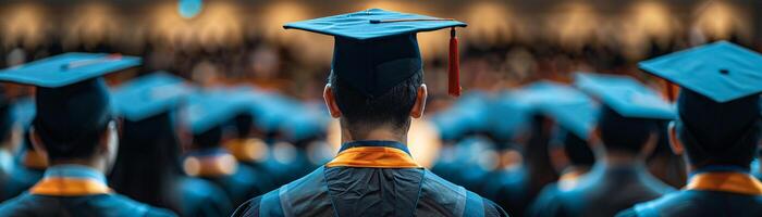 étudiant l'obtention du diplôme la cérémonie optimiste et ambitieux moment documentaire la photographie style haute potentiel pour Stock Ventes photo