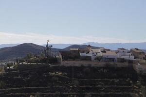 la nature dans alentours de uleila del camp, almeria photo