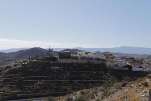 la nature dans alentours de uleila del camp, almeria photo