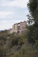 ruines de un vieux loger, almanzora vallée, Espagne photo