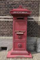 vieux boites aux lettres, néerlandais courrier photo