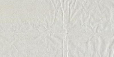 haute résolution Contexte froissé blanc papier texture avec plis et les rides photo