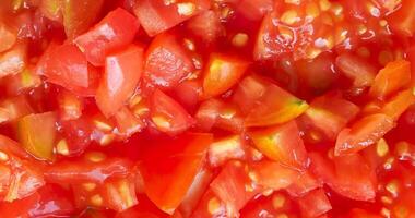 haché tomates Contexte photo