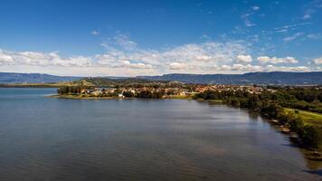 aérien vue de Lac illawarra photo