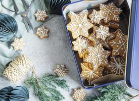 biscuits de Noël faits maison photo