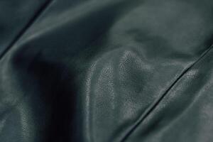 noir texture éco doux cuir, à la mode veste photo