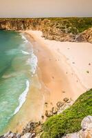 Praia faire béliche - magnifique côte et plage de Algarve, le Portugal photo