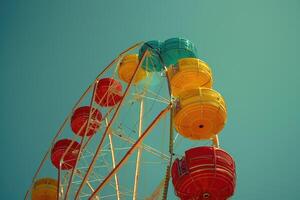 ferris roue haute dans le ciel professionnel la photographie photo