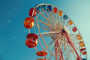 ferris roue haute dans le ciel professionnel la photographie photo