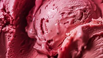 la glace crème commercial, macro nourriture texture Contexte photo