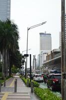 vue de le ville de jakarta données photo