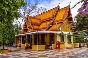 chiang mai Thaïlande 2018 d'or wat phra cette est ce que je suthep temple bâtiment chiang mai Thaïlande. photo