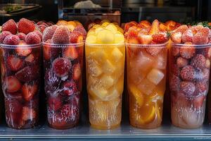 divers rasé la glace dessert été traiter professionnel La publicité nourriture la photographie photo