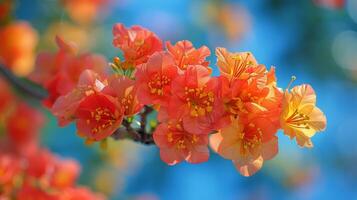 une bouquet de fleurs dans une vase photo