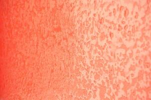 abstrait Contexte. flou image de Orange doux dégradés et points forts et texture de l'eau gouttes. photo