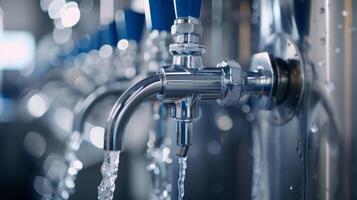 une plus proche Regardez à le l'eau réservoir révèle une petit intégré filtre à assurer le le plus pur de l'eau est utilisé dans le brassage processus photo