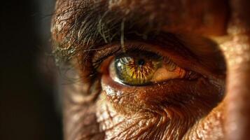 le sien regard a été incassable pleinement immergé dans le tâche à main le sien tout étant rayonnant avec intensité et se concentrer. photo