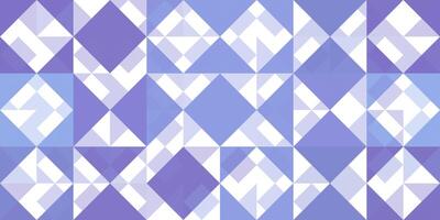 géométrique Contexte modèle. violet blanche. sans couture différent plat même Couleur formes minimal conception. photo