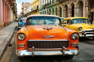 ancien cubain voiture élégance photo