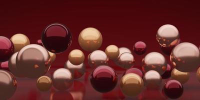 perles de verre scintillantes et perles de fond perles de nombreuses couleurs vives photo