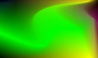 fuite de lumière abstraite vert clair et distorsion sombre tourbillon de réfraction superposition de texture lourde avec motif d'effets arc-en-ciel. photo