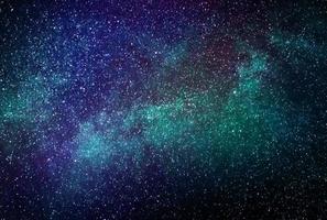 fond de galaxies abstraites avec des étoiles et des planètes dans la lumière de nuit de l'univers de l'espace galaxie bleu foncé photo