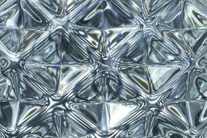 gros plan de texture de cristal montrant l'impression brillante et luxueuse. vue rapprochée d'un ornement en diamant pour un design créatif.